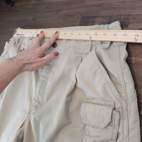 5.11 Tactical Cargo Pants Mens 36x32 Beige Khaki Utility Ripstop 74273 Workwear. - Picture 8 of 10